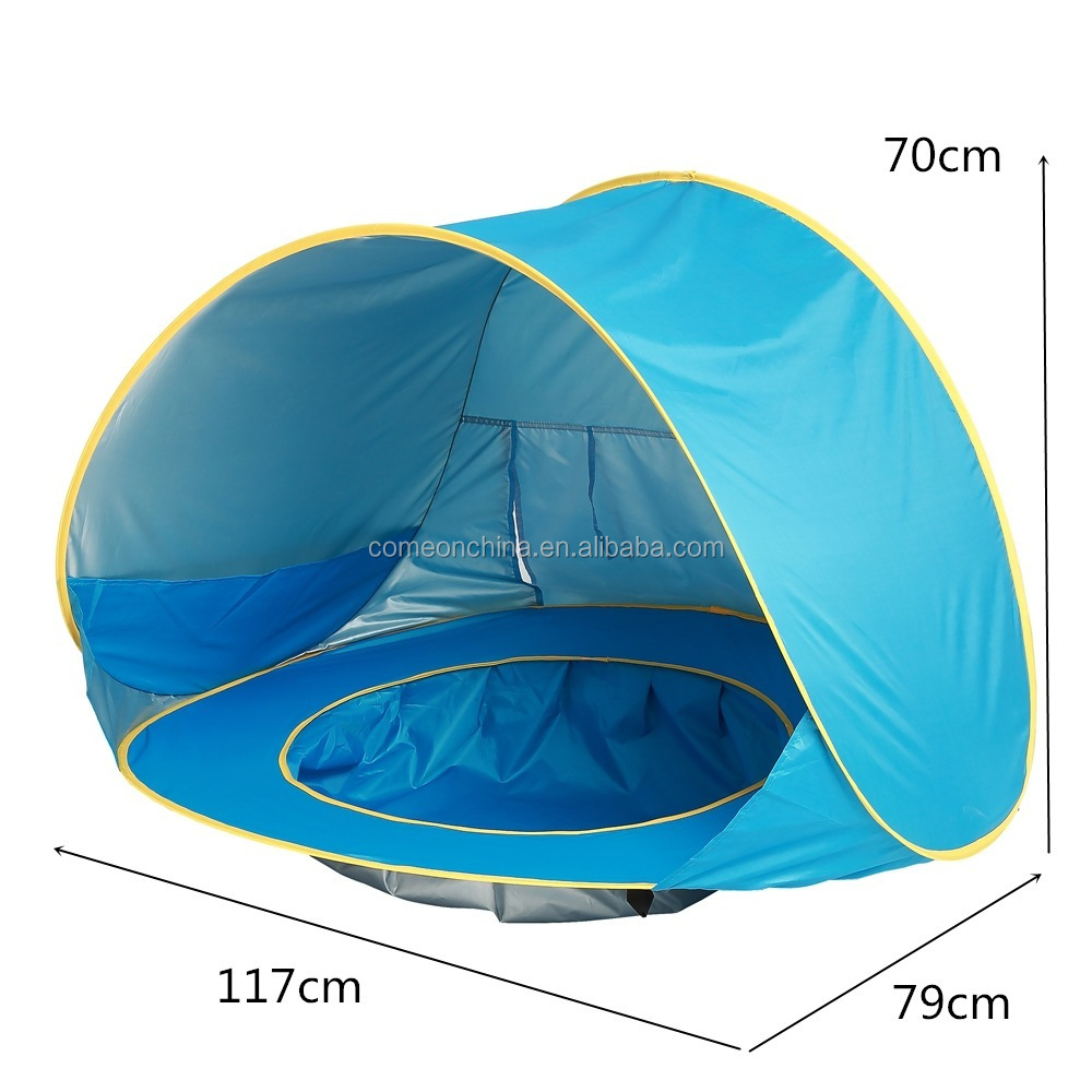 Baby Outdoor Beach Shade Children Pop Up Toy Tents For Kids Infant Play