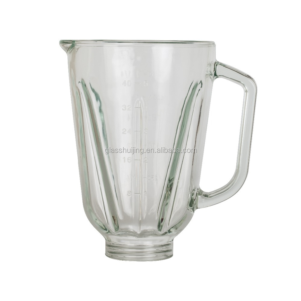 (A07-1) VASO DE VIDRIO PARA LICUADORA емкостью 1,5 л, запасные части блендера, стеклянная чашка/банка