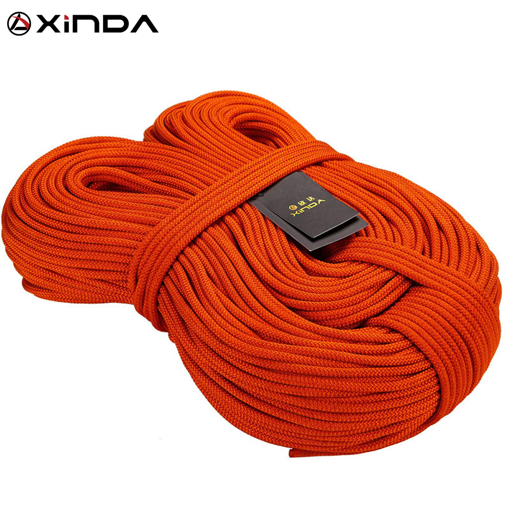 XINDA High Standard outdoor sports 7kN 6mm lightweight nylon core static rock climbing rope