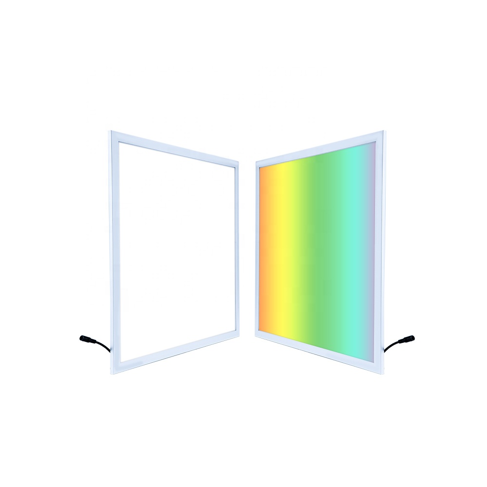Умная Светодиодная панель 595*595 600x600 60x60 см tuya wifi RGB + W 3000k 4000k 6000k светодиодные панели
