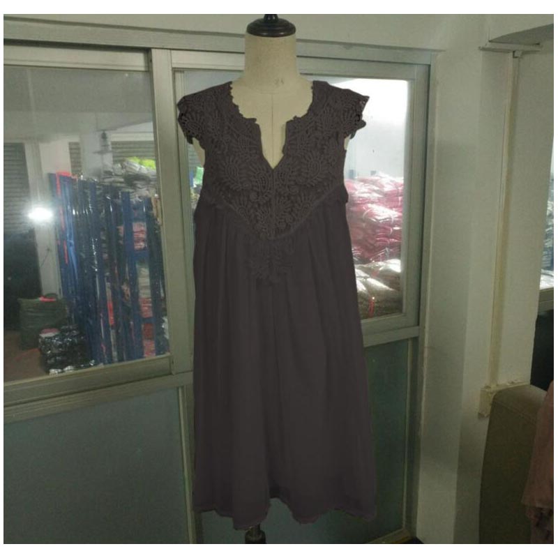 Summer Loose Casual Boho Beach Mini Swing Dress