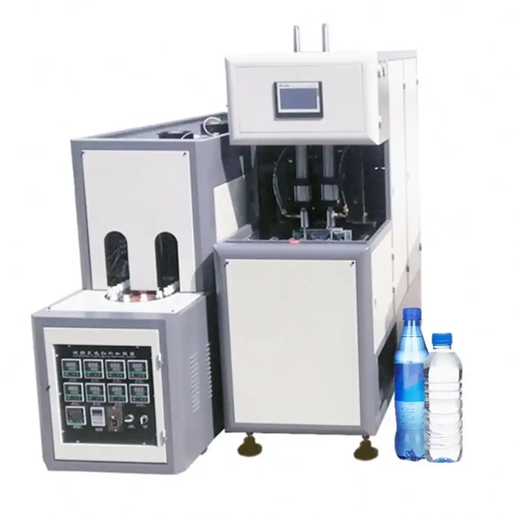Hz880 Semi-Auto Blow Moulding Machine Price Mineral Water PET Bottle Blowing Molding Machine Plastic Bottle Making Machine Price
