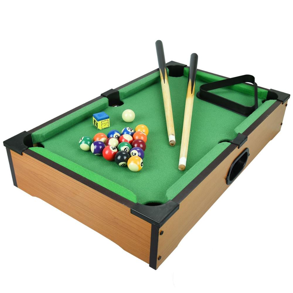 Небольшой настольный бассейн/Deluxe Snooker настольная игра