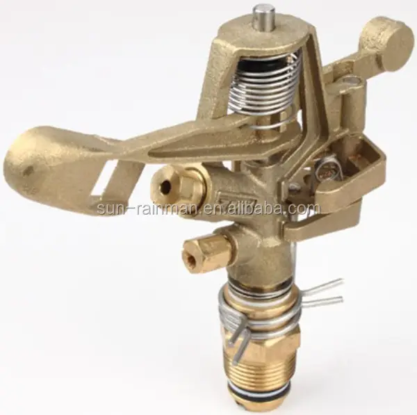 RM8041 3/4" Male Part Circle Brass Impact Sprinkler