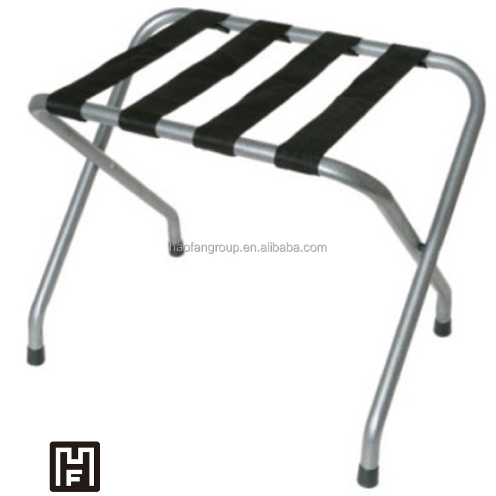 Wholesale Durable Stainless Steel 304/201 Luggage Rack for Hotel Motel without Backrest