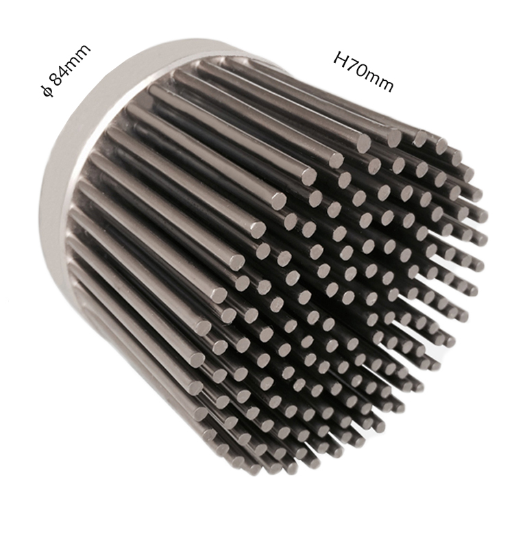 Холодная ковка Cxb3590 Pin Fin теплоотвод Led для 30 Вт свет, алюминиевый радиатор Led черный