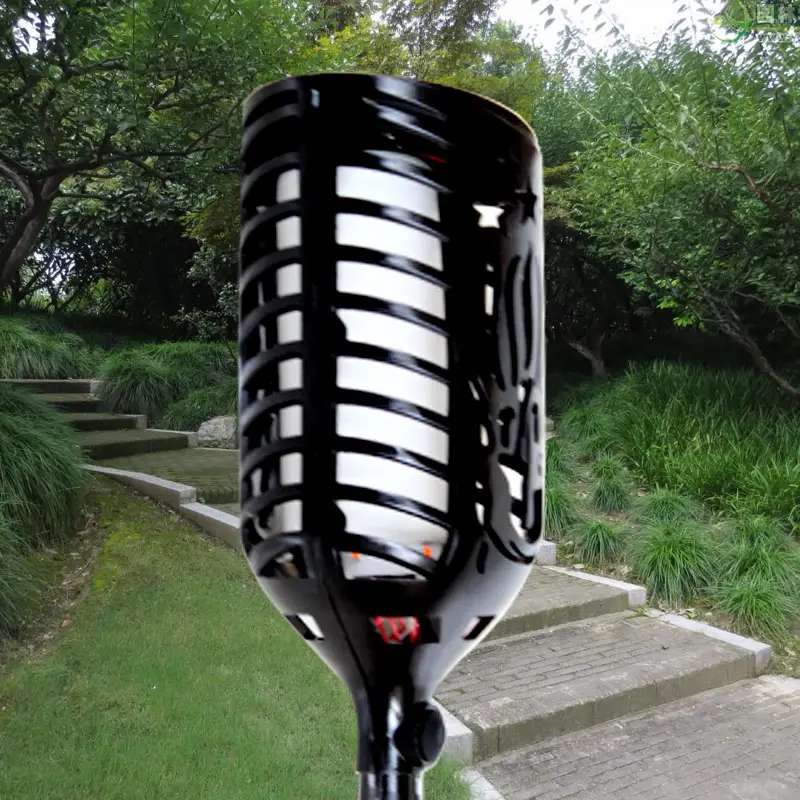 Flickering Flame Landscape Torch Light Path Road Garden Led Torch Light