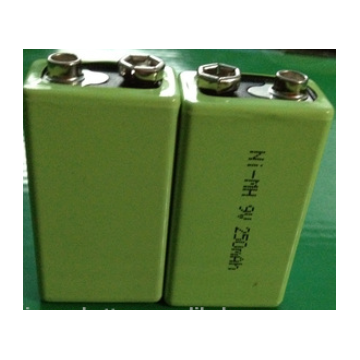 Призматическая NiMH 9V аккумуляторная батарея