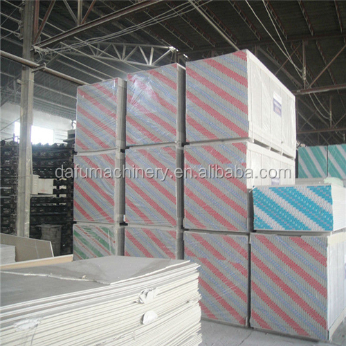 Cheaper Automatic small capacity gypsum plasterboard sheet manufacturing equipment