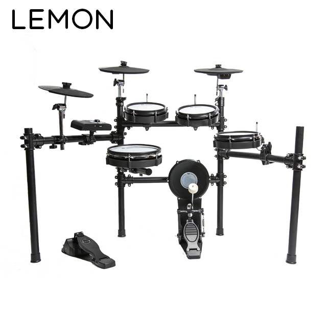 Lemon T500SE/T500 mesh drum pad 8-piece расширяемый электронный барабанный набор