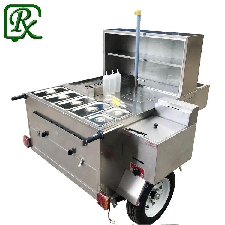 Новый бренд, тележка-Трейлер hotdog food stand