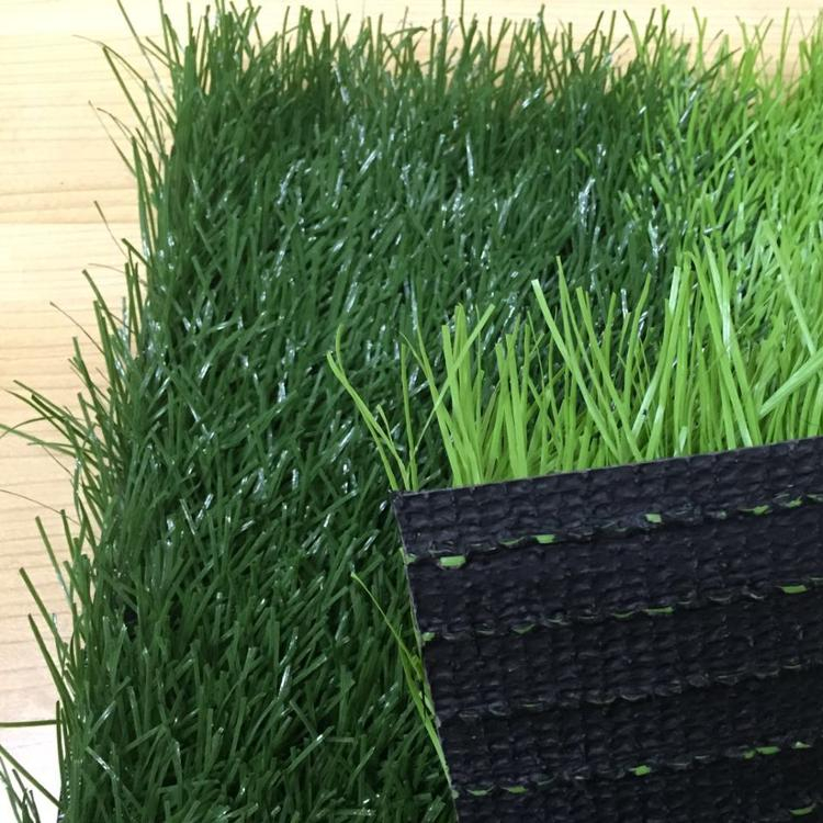 50mm bi-color high quality artificial football lawn for soccer field