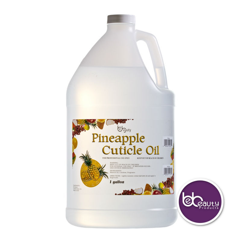 Cuticle Oil Pineapple Clear - for Manicure and Pedicure, Nails Salons and Professionals Available for Private Label Made in USA