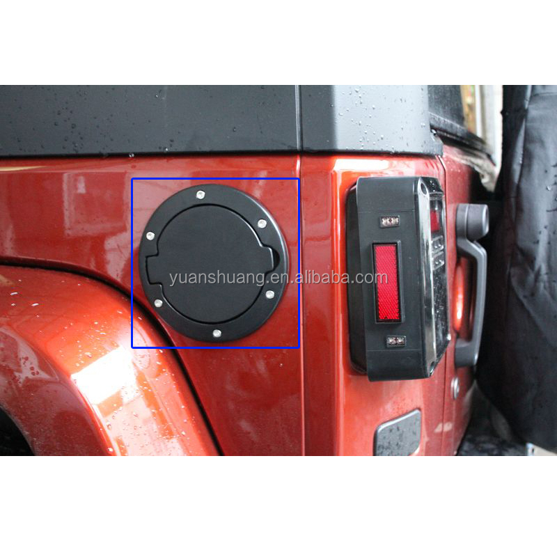 Крышка топливного бака из АБС, крышка бензобака для Jeep Wrangler JK 2007 +, автомобильные аксессуары