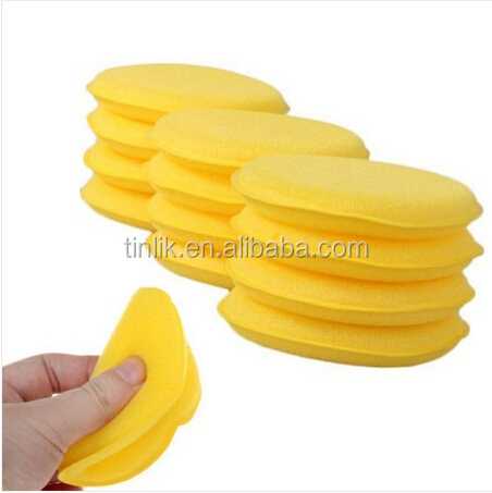 Waxing Polish Wax Foam Sponge Applicator Pads For Clean Cars Vehicle Glass