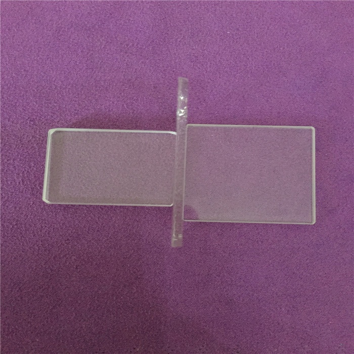 Factory Custom Optical Polished Fused Silcia Sheet Quartz Glass Discs JGS1 Slide Glass