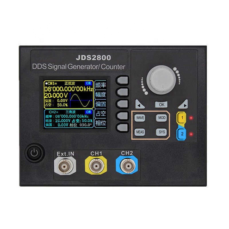 JDS2800 40 МГц цифровая двухканальный произвольный сигнал импульсный сигнал счетчик DDS генератор