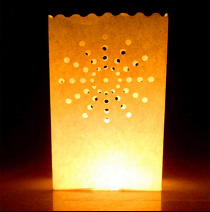 Свадебный подсвечник для чая в форме сердца, бумажный фонарик Luminaria, подсвечник, домашний подарок на день Святого Валентина, украшение для вечеринки