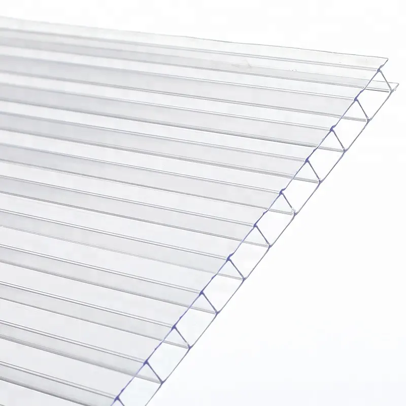 High quality 6mm twin wall polycarbonate sheet for greenhouse