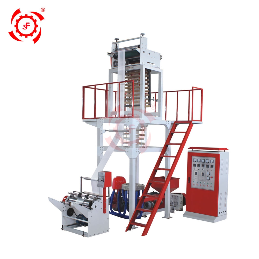 LIFENG биоразлагаемый высокоскоростной ABA мини HDPE LDPE PE выдувной экструдер сельское хозяйство полиэтилен пластиковая пленка выдувная машина цена