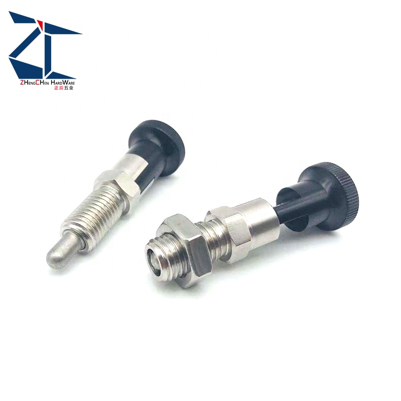 GN617-Ni stainless steel Indexing Plunger with position