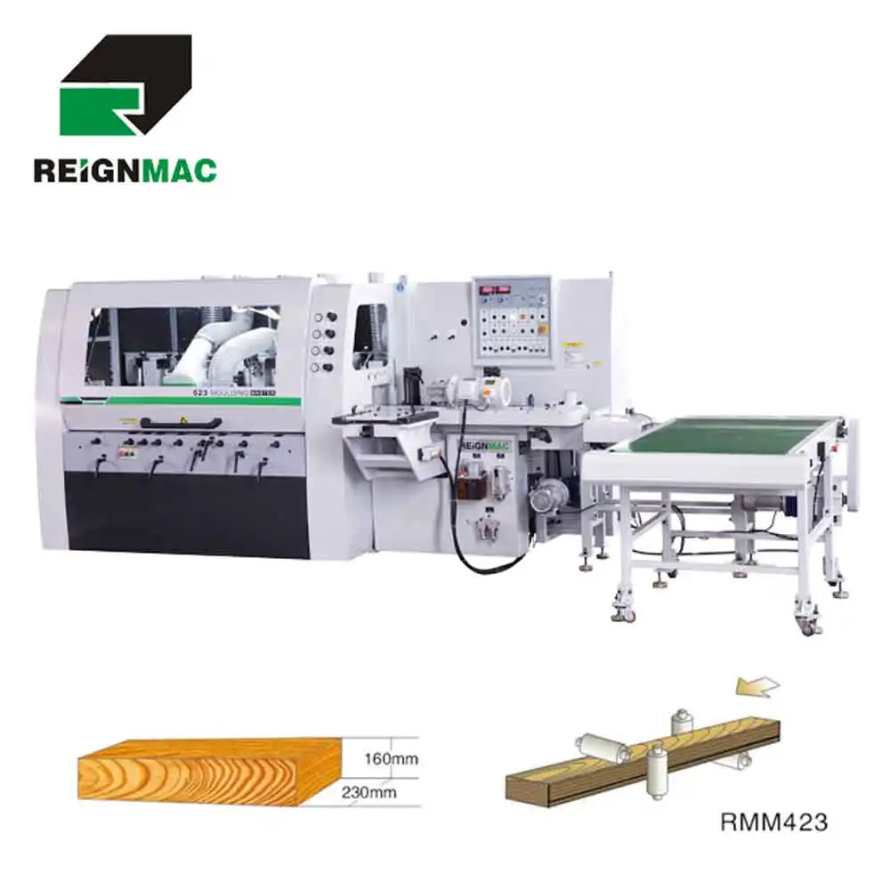 Reignmac four side moulder with spindle moulder cutters