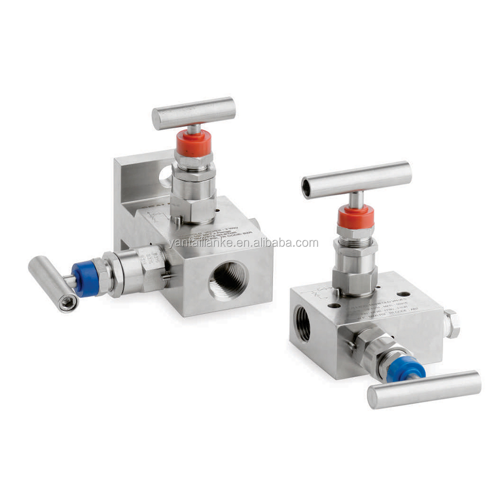 1/2 "10000psi 2 WAY T тип SS316 коллектор клапан