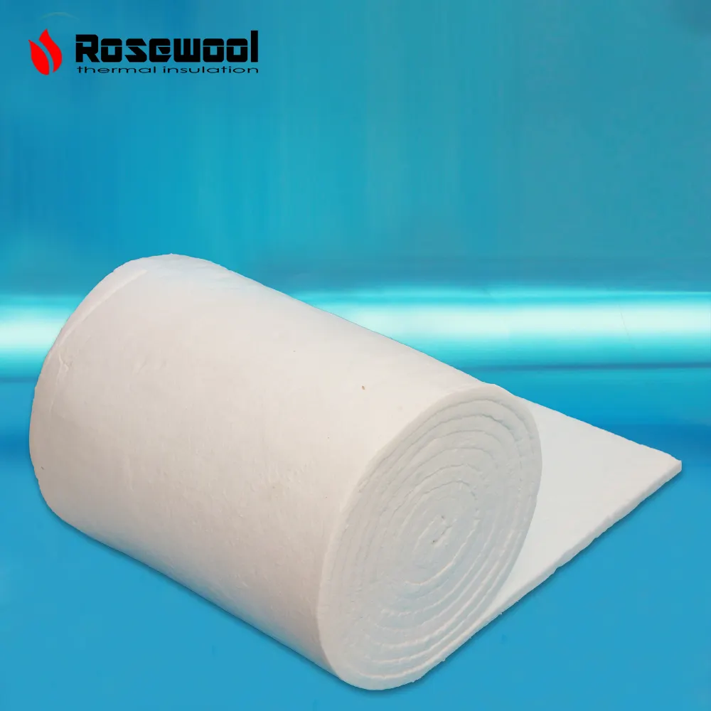 hs code insulation materials High-temperature tube heat insulation bio-soluble ceramic fiber blanket