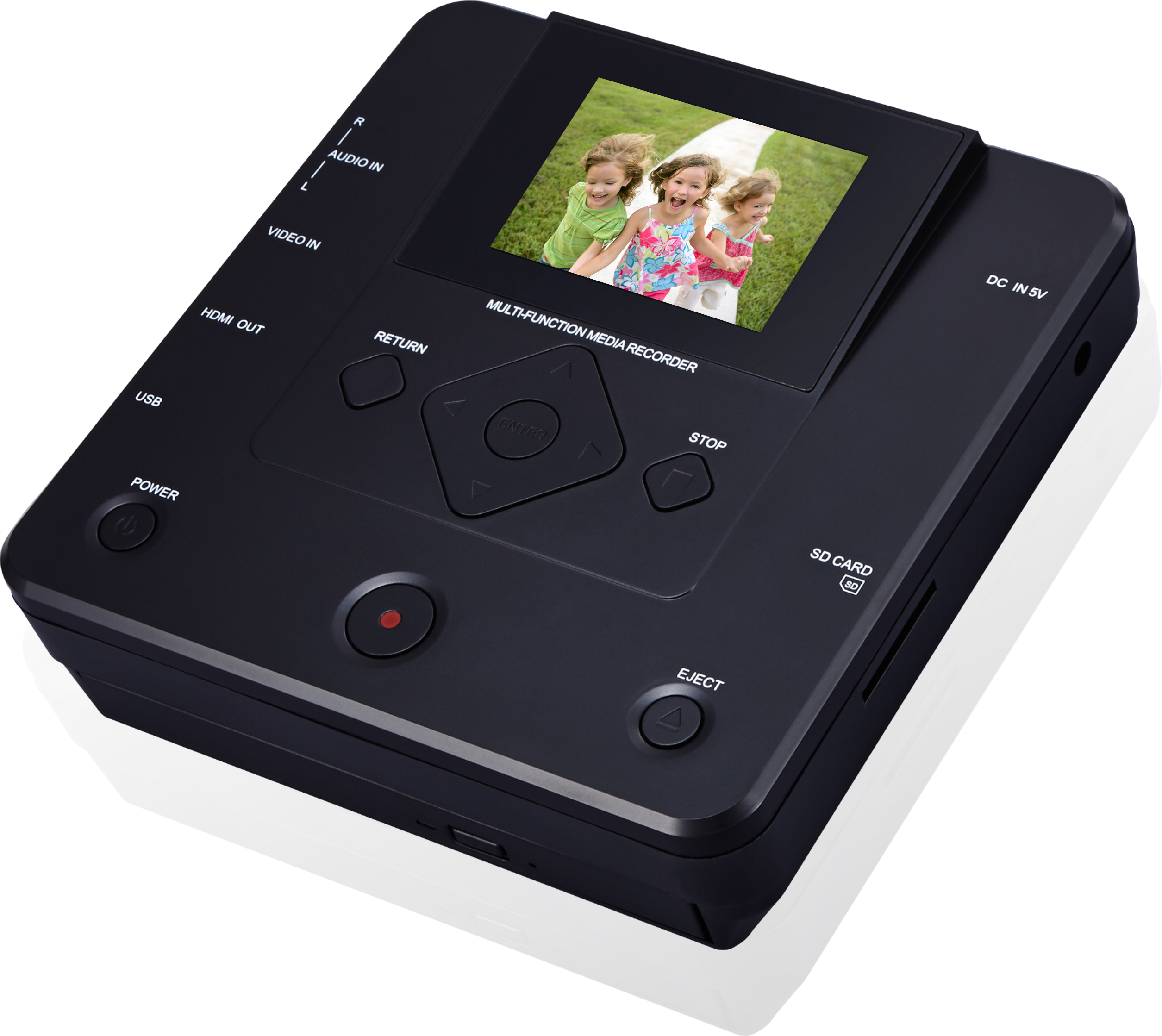 2,8 Inc высококачественный Многофункциональный Мини цифровой домашний DVD-плеер Vhs к DvD-видеорегистраторУ