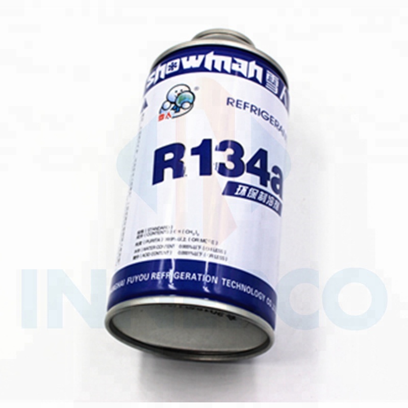Небольшая банка A/C, автомобильный охлаждающий газ R134a R600a R410a