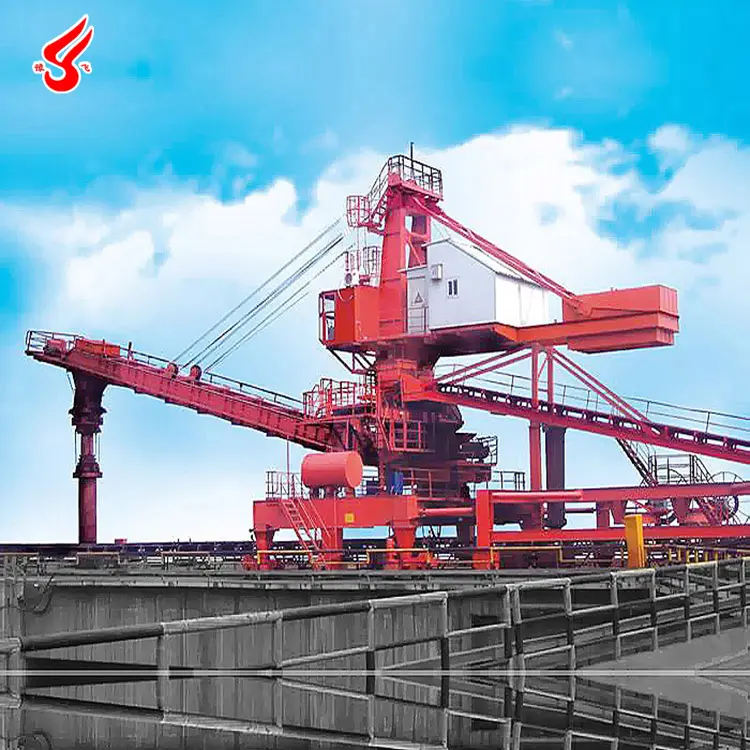 1800 Tons Continuous Ship Loader Is Used For Loading And Unloading Ships Of Bulk Materials