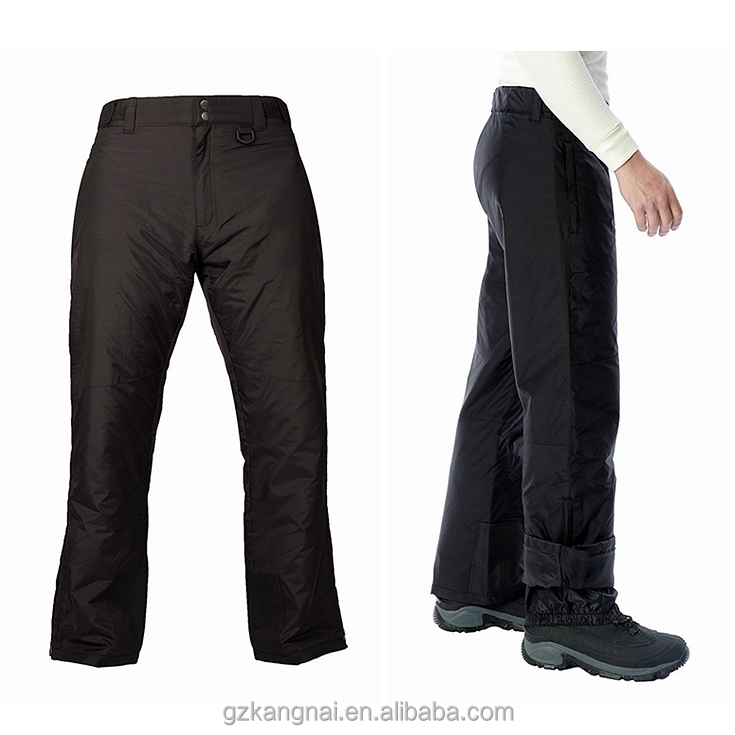 Windproof Waterproof Warm Fleece Ski Trousers Wear Custom Design