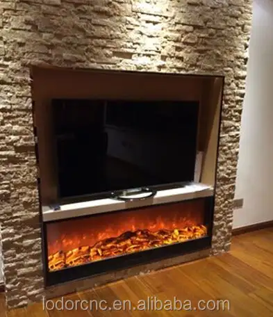 1800mm remote control electric fireplace insert heater