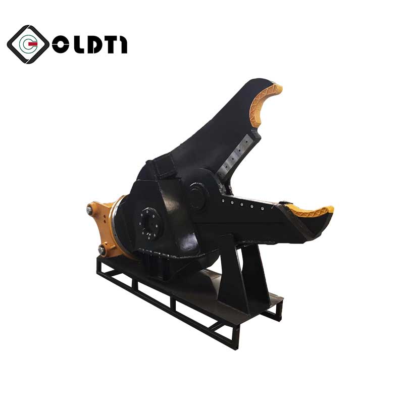 Hydraulic shear excavator shear excavator attachments