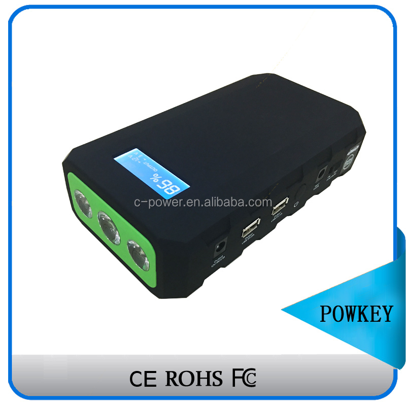 18000 мАч Multi-выход DC15v вход улучшенный ip65 водонепроницаемый многофункциональный автомобиль скачок стартер мини для