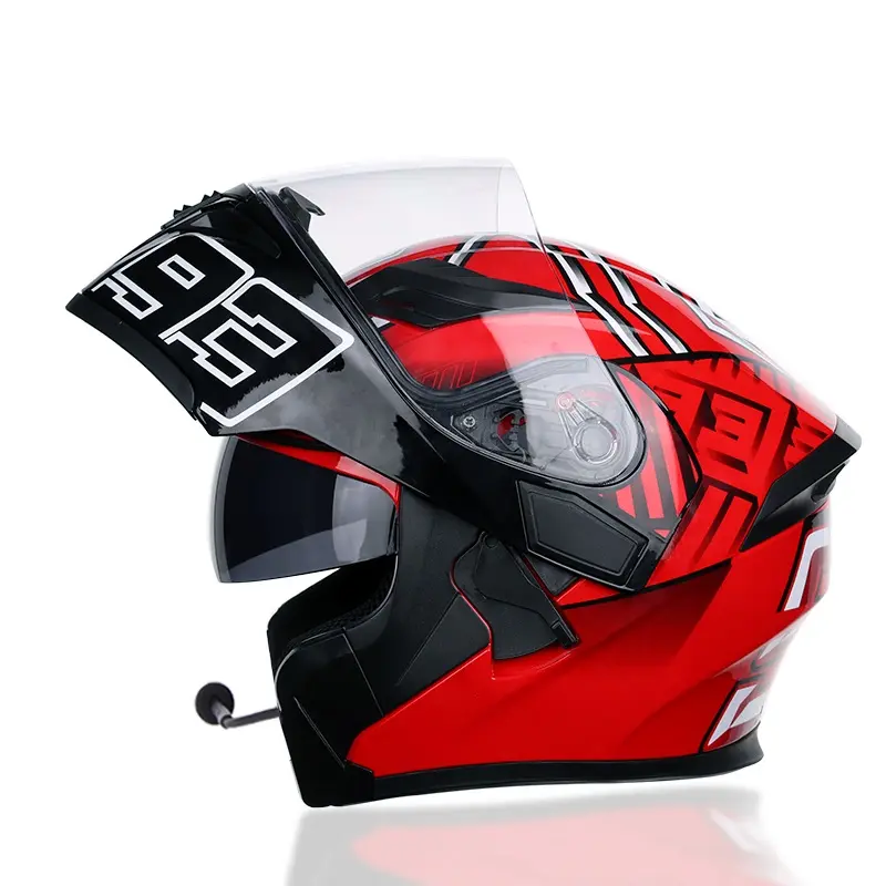 Motorcycle helmet full helmet cover personality cool four seasons Bluetooth motorcycle helmet