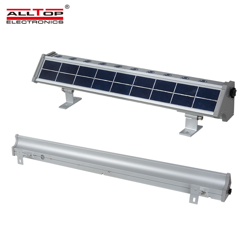 ALLTOP, высокая яркость, водонепроницаемая, долговечная, 10 Вт, 20 Вт, IP65, Солнечная светодиодная настенная мойка