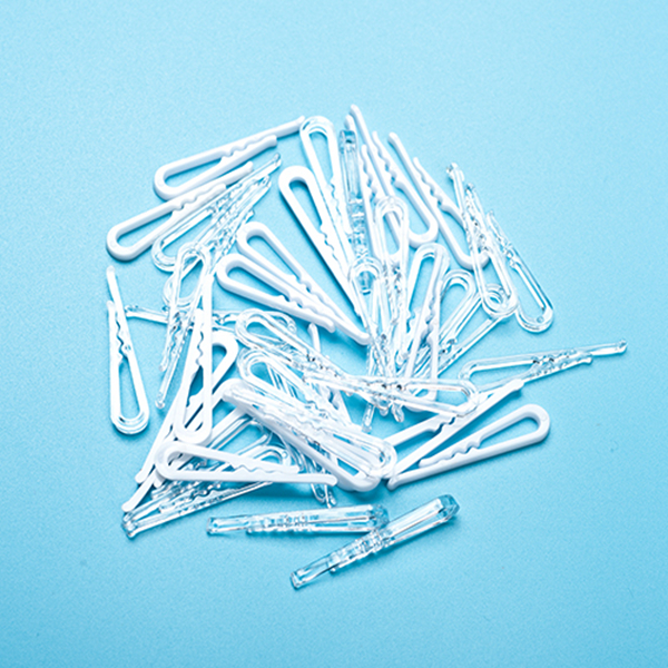Garment Packing Accessories Plastic Shirt Clip with Teeth