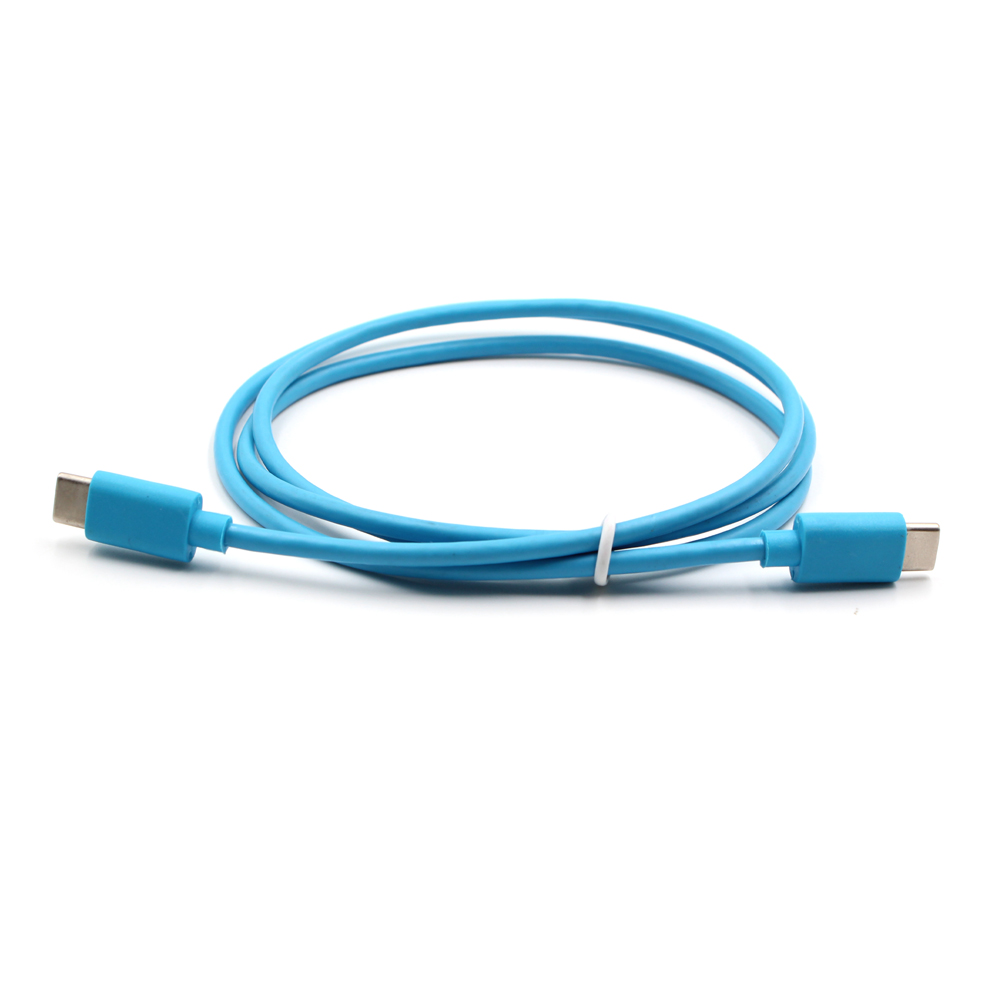 3 фута ABS синий USB 2,0 для Type C 3,1 USB C зарядное устройство Дата-кабель
