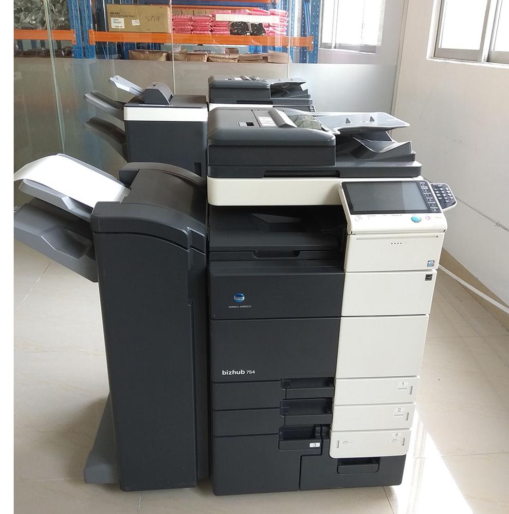 Б/у копировальные аппараты KONICA MINOLTA Bizhub 654e 754e черно-белые Фотокопировальные машины