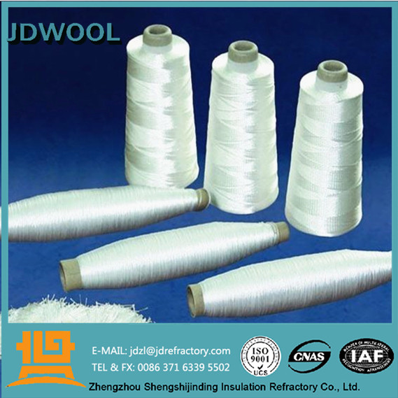 Refractory heat insulation ceramic wool yarn tape rope cloth