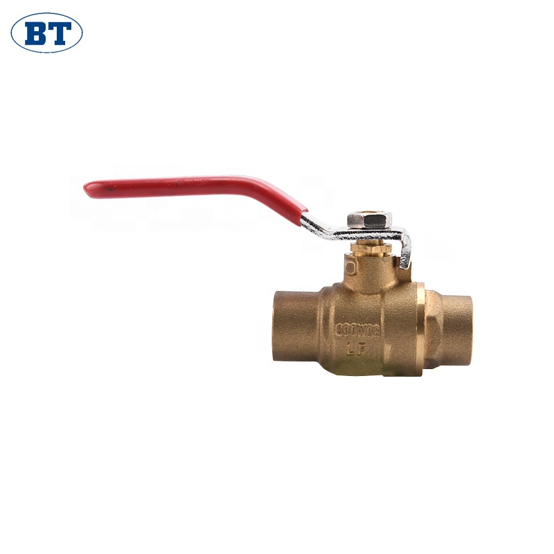 BT1060 уровень оптом Стандартный латунный шаровой клапан pn40