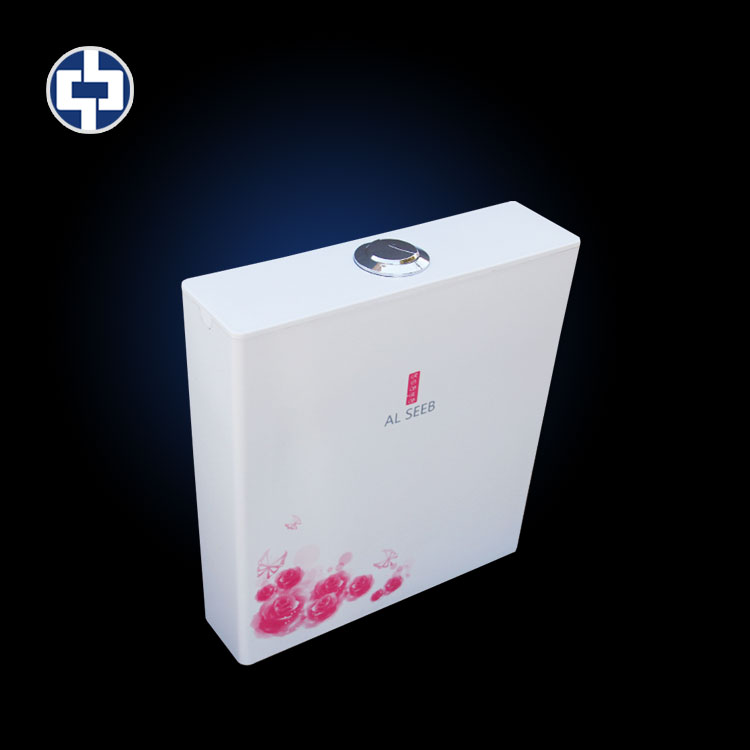 Горячие продажи пластиковых модные мягкие быстро Топ dual flush push бутон приседания wc бак для воды
