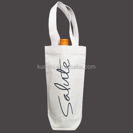 recycled cotton wine bag for promotion