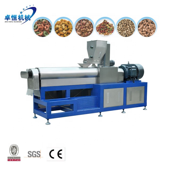 Good quality twin screw dry dog food extruder machine