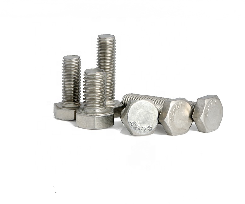 1-дюймовыечистые этикетки пробки-8x4-1/2 "ANSI/ASME B18.2.1 304 болты из нержавеющей стали гайки