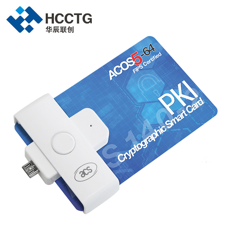Малый Тип B карман свяжитесь ISO 7816 USB микросхема Мобильный кард-ридер ACR39U-ND