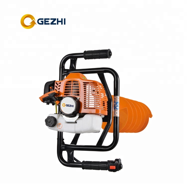 Дополнительно сверла 100/150/200/250 мм 1.5kw удобные 52cc бензин ручка Земляной Бур