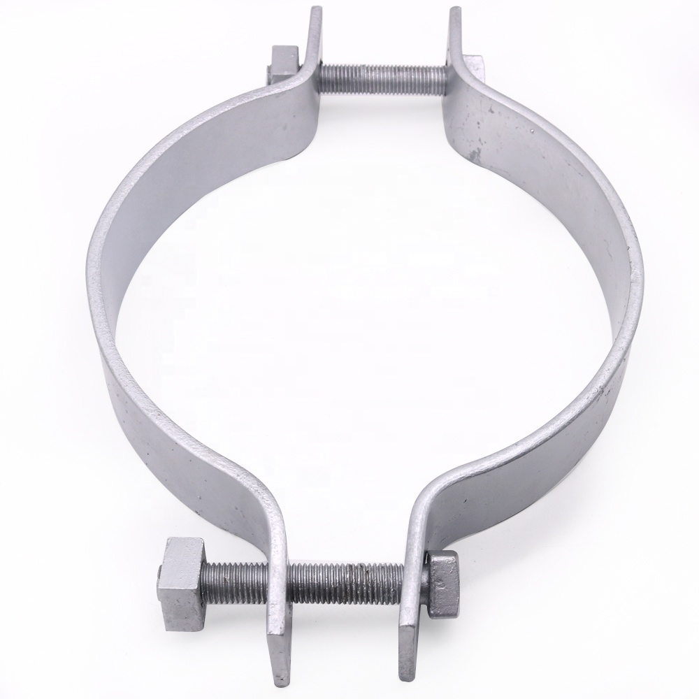 Customized design optic fiber cable pole mounting hoop