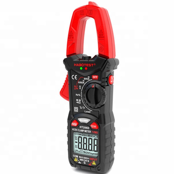 Отличное качество HT206D 6000 отсчетов AC DC Цифровой мультиметр
